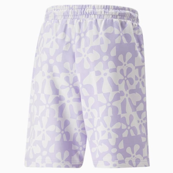 PUMA X SPONGEBOB AOP Unisex Shorts, Vivid Violet