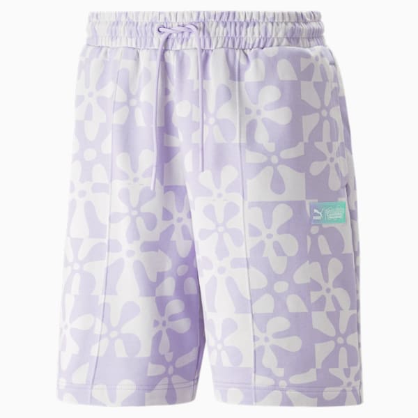 PUMA x SPONGEBOB Printed Men's Shorts, Vivid Violet, extralarge