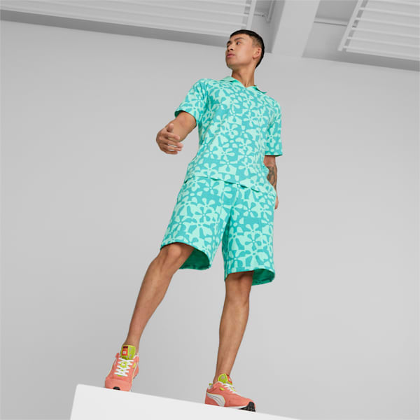 PUMA X SPONGEBOB AOP Unisex Shorts, Mint