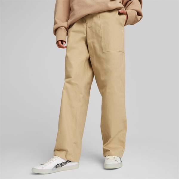 Pantalones MMQ, Dusty Tan, extragrande