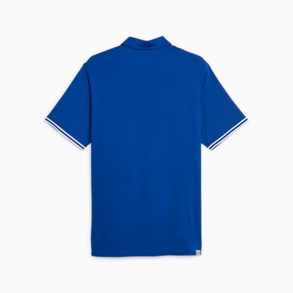 Mattr Track Golf Polo Shirt Men, Festive Blue-Regal Blue Heather, extralarge-GBR