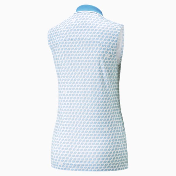 Mattr Love/H8 SL Golf Polo Shirt Women, Bright White-Day Dream-Navy Blazer
