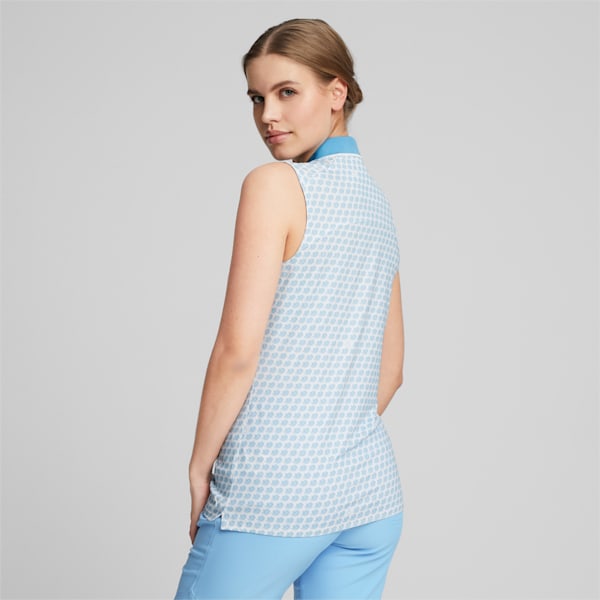 Mattr Love/H8 SL Golf Polo Shirt Women, Bright White-Day Dream-Navy Blazer