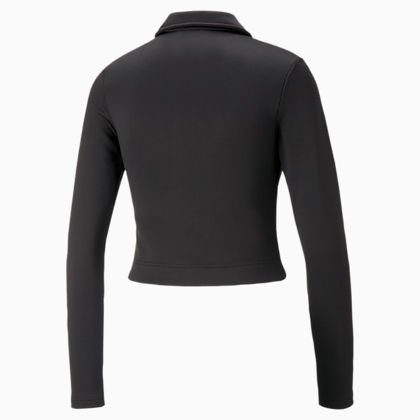Classics Long Sleeve Women's Slim Fit T-Shirt, PUMA Black, extralarge-IND