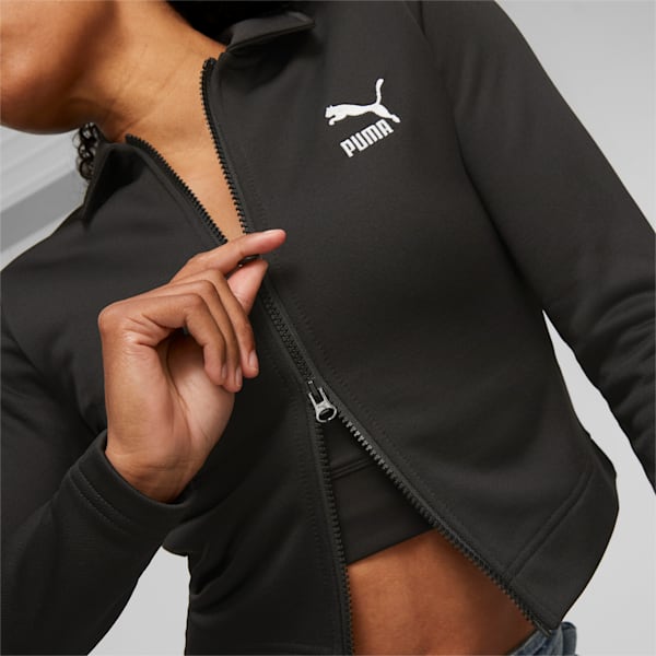 Classics Long Sleeve Women's Slim Fit T-Shirt, PUMA Black, extralarge-IND