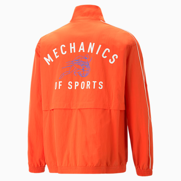 メンズ TRACK MEET T7 トラックジャケット, Warm Earth, extralarge-JPN