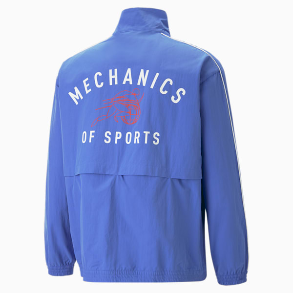 Track Meet T7 Unisex Relaxed Fit Track Jacket, Royal Sapphire, extralarge-AUS