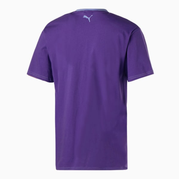ユニセックス PUMA x FINAL FANTASY XIV アイコン 半袖 Tシャツ, Lavendar Pop-Team Violet