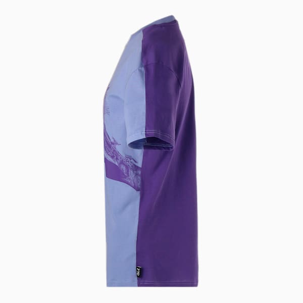 ユニセックス PUMA x FINAL FANTASY XIV アイコン 半袖 Tシャツ, Lavendar Pop-Team Violet