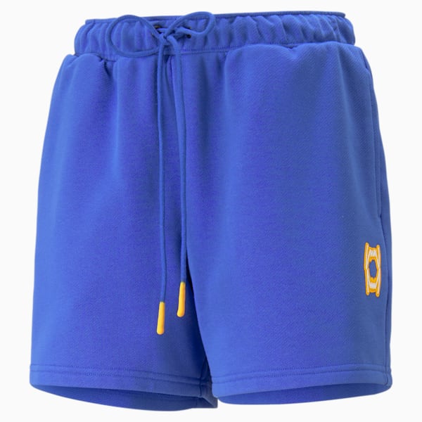 Shorts de basquetbol para mujer Pivot, Royal Sapphire, extralarge