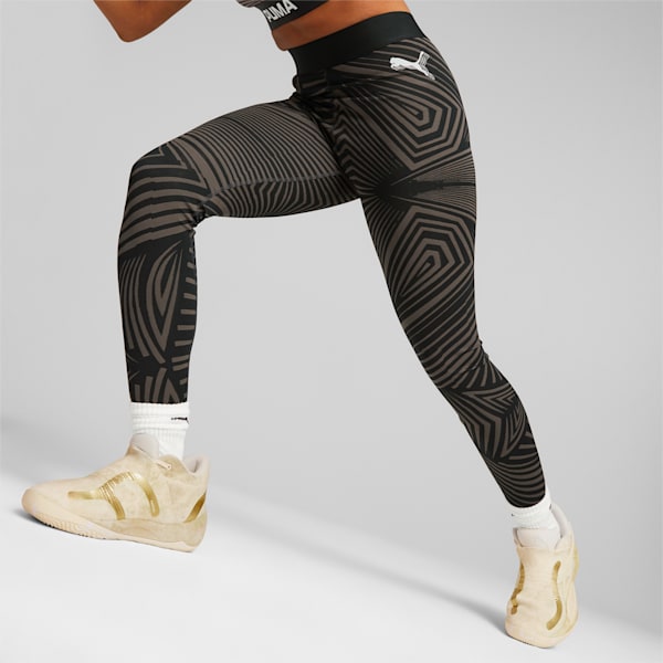 Crossover Women's Basketball Leggings, PUMA Black, extralarge-IND