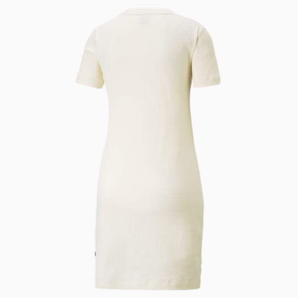 Women's Short Sleeve Dress, Eggnog, extralarge
