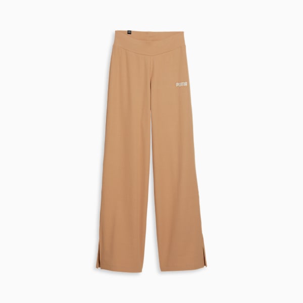 Brown Wide-leg Pants for Women