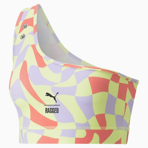 PUMA X The Ragged Priest All Over Print Women's Crop Top, Lily Pad-AOP, extralarge-AUS