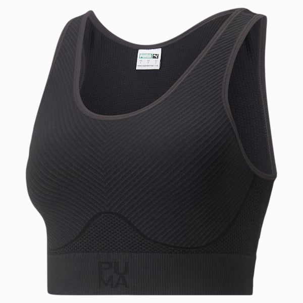 INFUSE evoKNIT Crop Top Women, PUMA Black