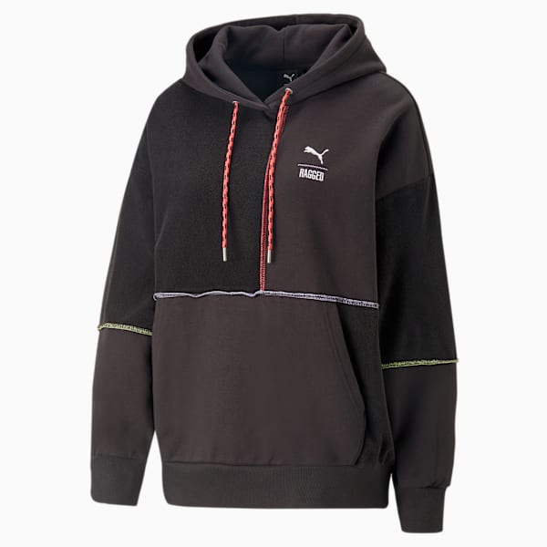 PUMA x THE RAGGED PRIEST Hoodie Women, PUMA Black, extralarge