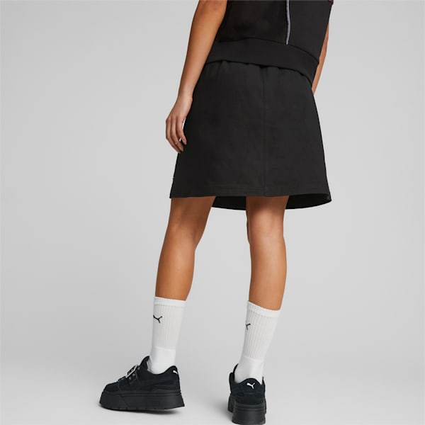 PUMA x THE RAGGED PRIEST Women's Twill Skirt, PUMA Black, extralarge