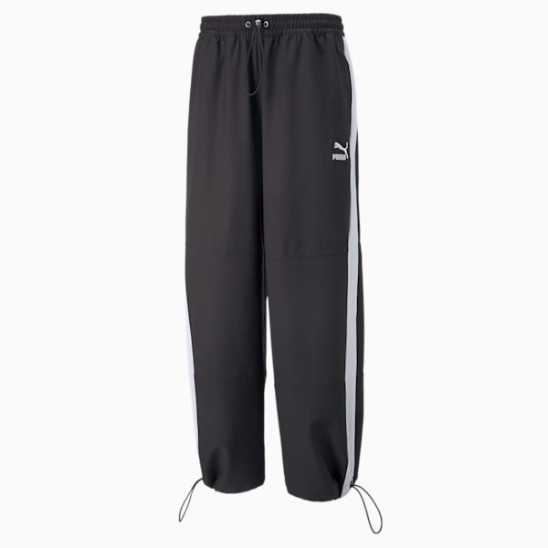 Luxe Sport Men's T7 Baggy Pants, Puma Black