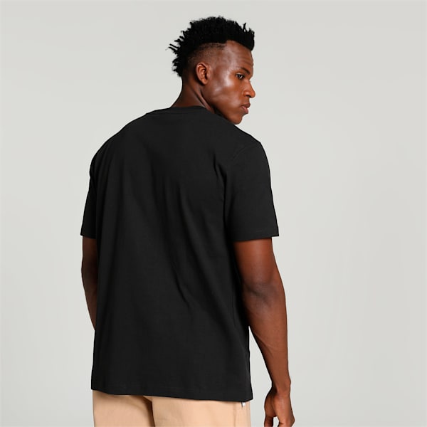 UPTOWN Graphic Men's T-shirt, PUMA Black, extralarge-IND