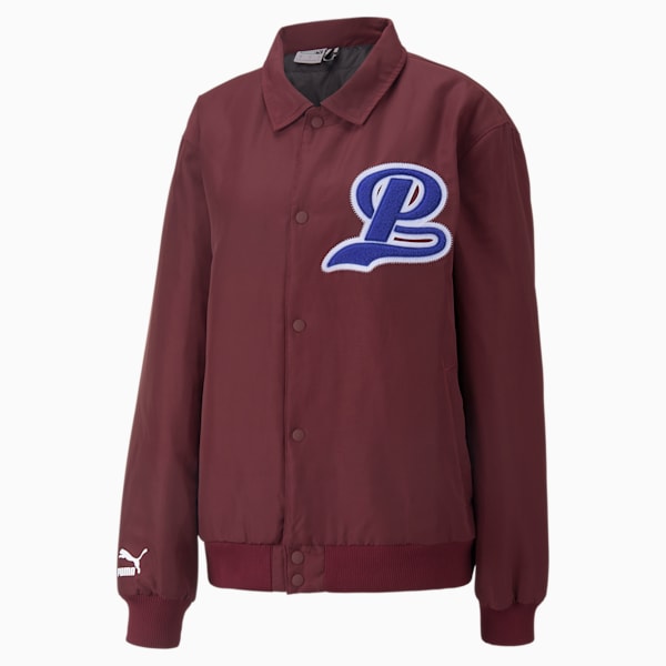 メンズ PUMA TEAM ボンバー ジャケット, Aubergine, extralarge-JPN