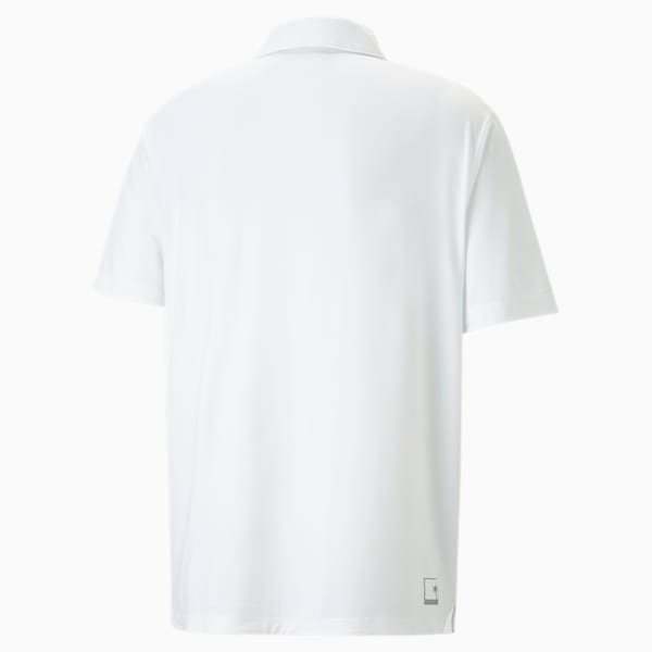 メンズ ゴルフ PUMA x PTC 半袖 ポロシャツ, Bright White, extralarge-AUS