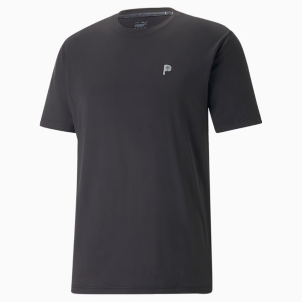 メンズ ゴルフ PUMA x PTC 半袖 Tシャツ, PUMA Black, extralarge-AUS