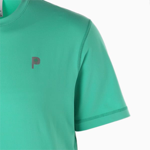 メンズ ゴルフ PUMA x PTC 半袖 Tシャツ, AQUA GREEN, extralarge-JPN