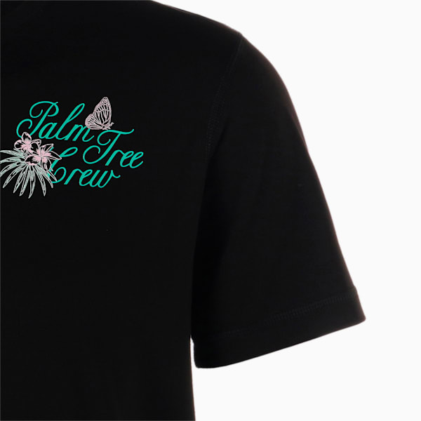 メンズ ゴルフ PUMA x PTC パラダイス 半袖 Tシャツ, PUMA Black, extralarge-JPN