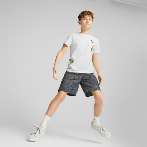 キッズ ボーイズ CLASSICS SUPER PUMA 半袖 Tシャツ 104-164cm, PUMA White, extralarge-JPN