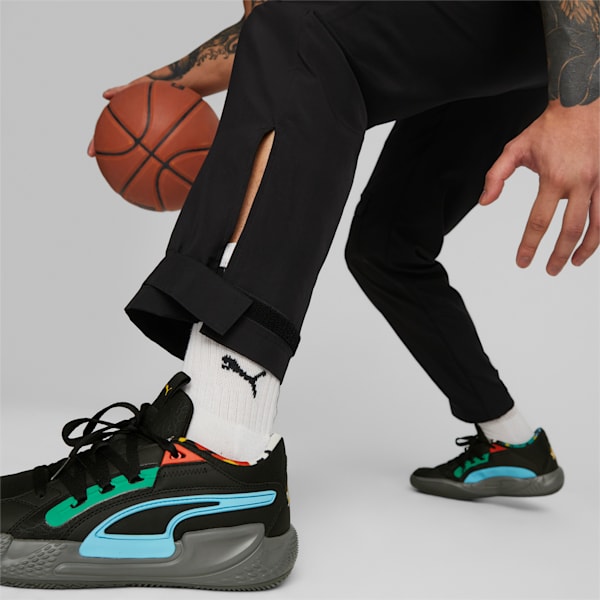 メンズ バスケットボール ブレイクダウン カーゴ バスケットボール パンツ, PUMA Black, extralarge-JPN