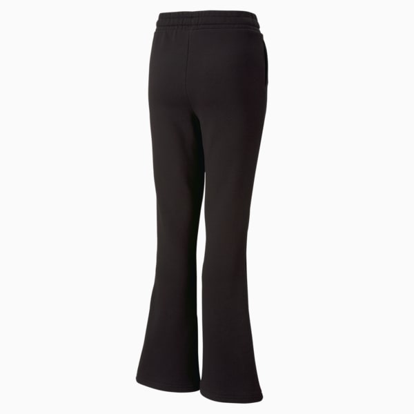 Classics Girls Flared Trackpants, PUMA Black, extralarge-IND