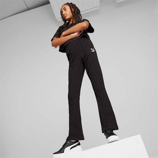 Classics Flared Pants Youth, PUMA Black, extralarge