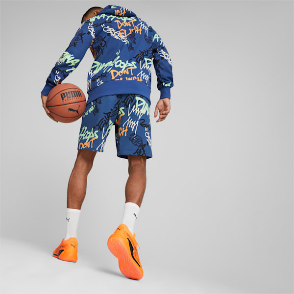 Freestyle Booster Men's Regular Fit Shorts, Clyde Royal-DON'T FLINCH AOP, extralarge-IND