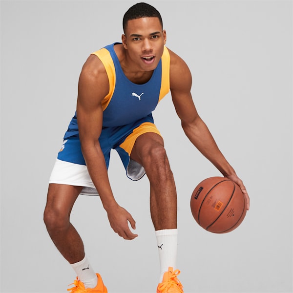 Streetball Tank Men's Tank, Clyde Royal-Clementine, extralarge-IND