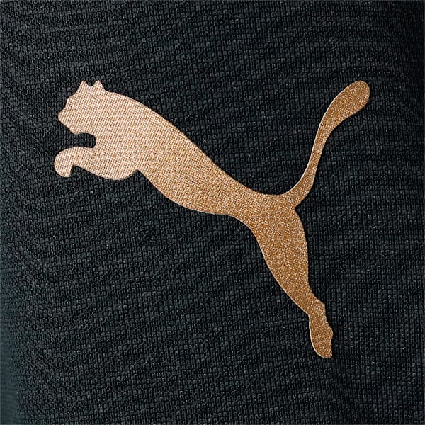 メンズ ゴルフ ツアーデザイン 長袖 ポロシャツ, PUMA Black, extralarge-JPN
