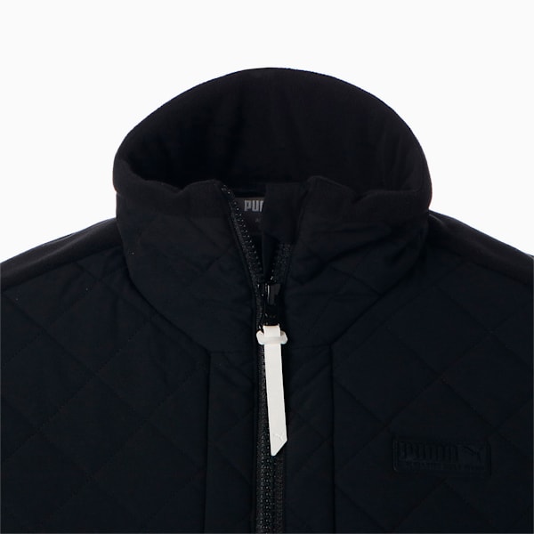 メンズ ゴルフ EGW フリース ウーブン ミックス ジャケット, Puma Black, extralarge-JPN