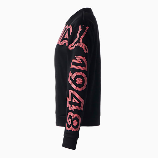 ウィメンズ ゴルフ ビッグプリント プルオーバー, PUMA Black, extralarge-JPN