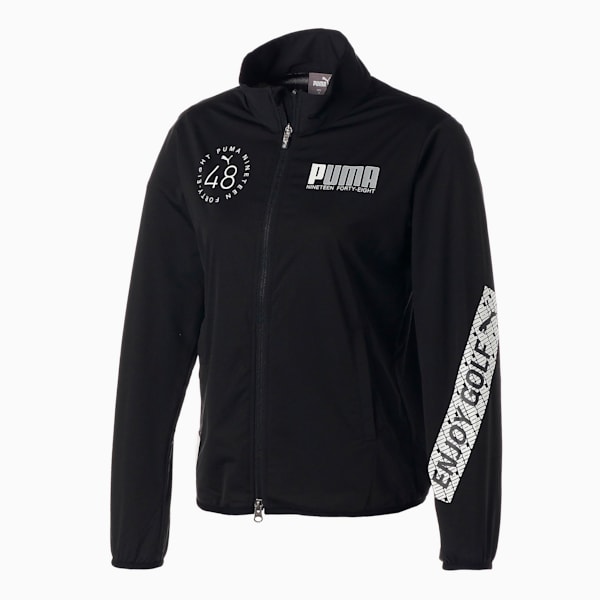 ウィメンズ ゴルフ ストレッチ ウーブンジャケット, PUMA Black, extralarge-JPN