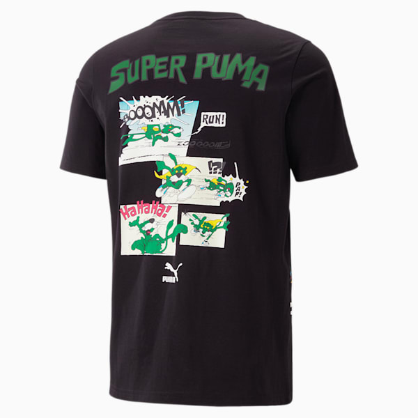 Classics Super PUMA Men's T-Shirt, PUMA Black, extralarge-IND