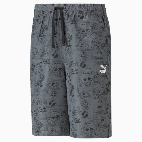 Shorts Classics Super PUMA para hombre, PUMA Black-AOP, extralarge