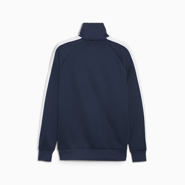 T7 Iconic Men's Regular Fit Track Jacket, Club Navy, extralarge-IND