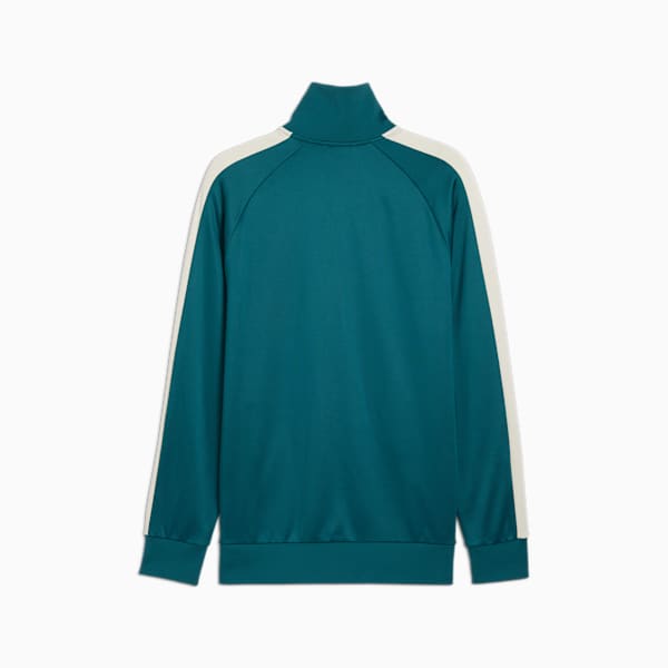T7 ICONIC Track Jacket Men, Cold Green, extralarge
