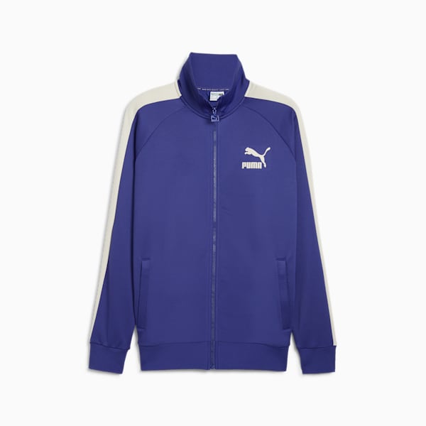 T7 ICONIC Men's Track Jacket, Lapis Lazuli, extralarge