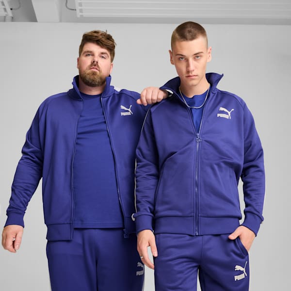 T7 ICONIC Track Jacket Men, Lapis Lazuli, extralarge