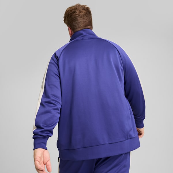 T7 ICONIC Men's Track Jacket, Lapis Lazuli, extralarge