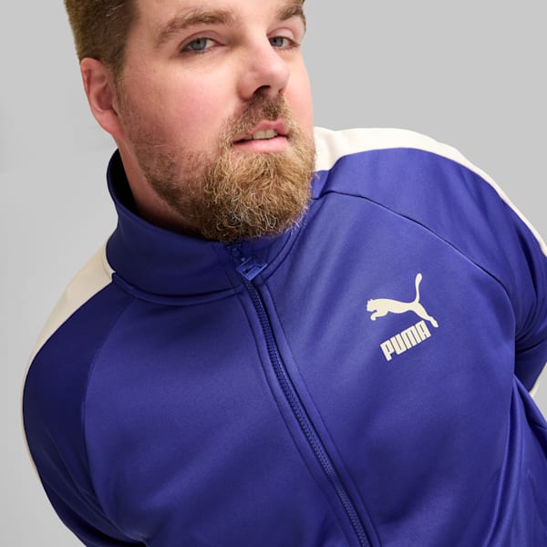 T7 ICONIC Men's Track Jacket, Lapis Lazuli, extralarge