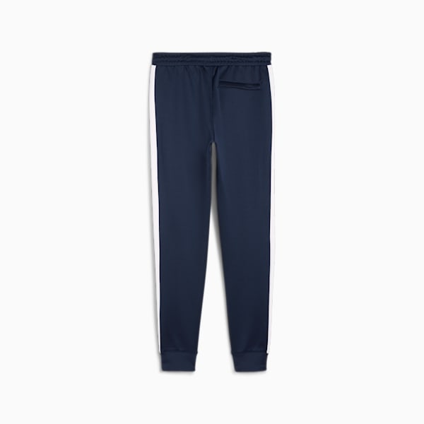 T7 Iconic Men's Slim Fit Track Pants, Club Navy, extralarge-IND