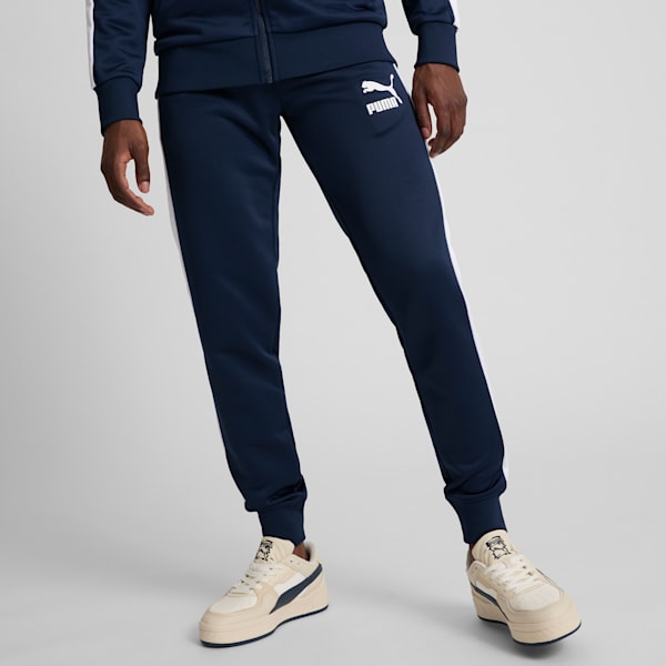 Iconic T7 Men's Track Pants, Club Navy, extralarge