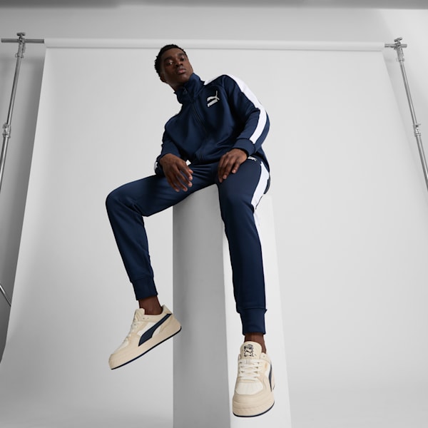 Iconic T7 Men's Track Pants, Club Navy, extralarge