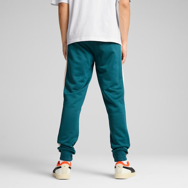 Iconic T7 Men's Track Pants, Cold Green, extralarge